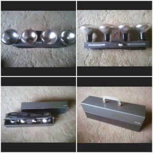Photography/Movie Light Bars Set of 2 Vintage 1950's Smith-Victor